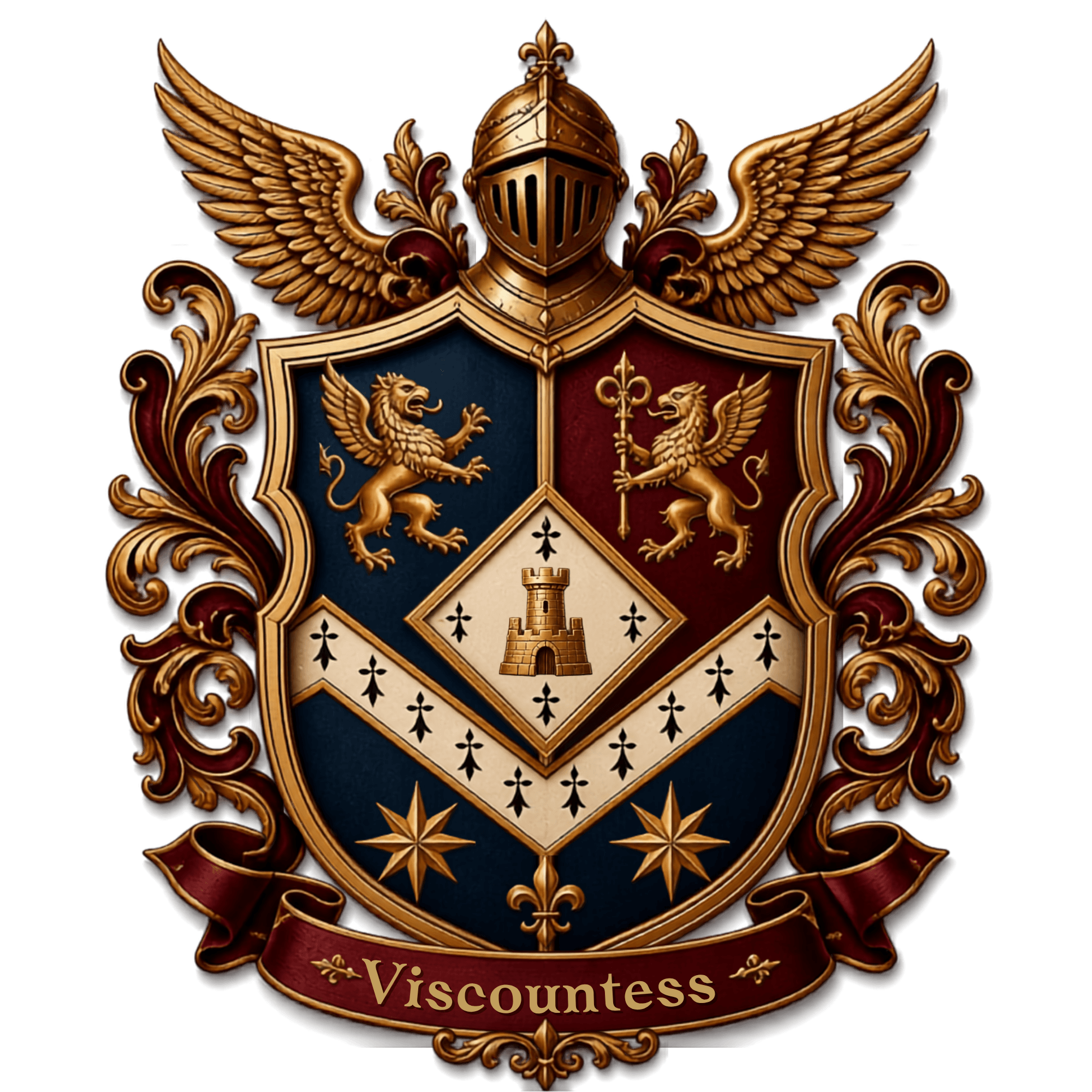 Viscountess crest